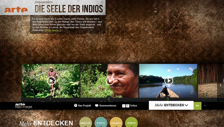 Screenshot "Amazonien - Die Seele der Indios"